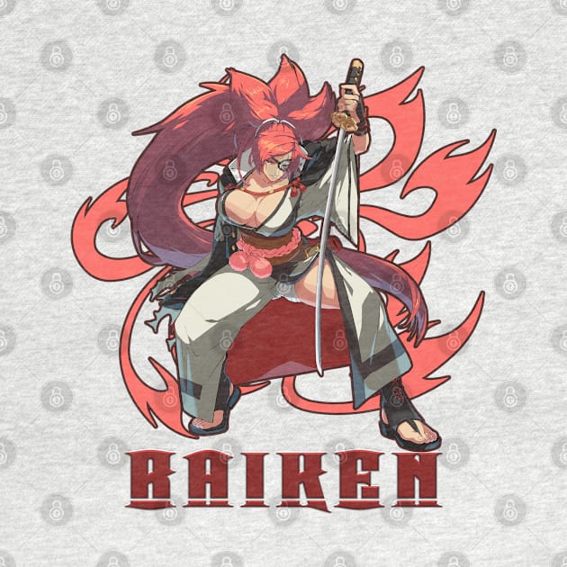 Baiken Guilty Gear Design by NAM Illustration